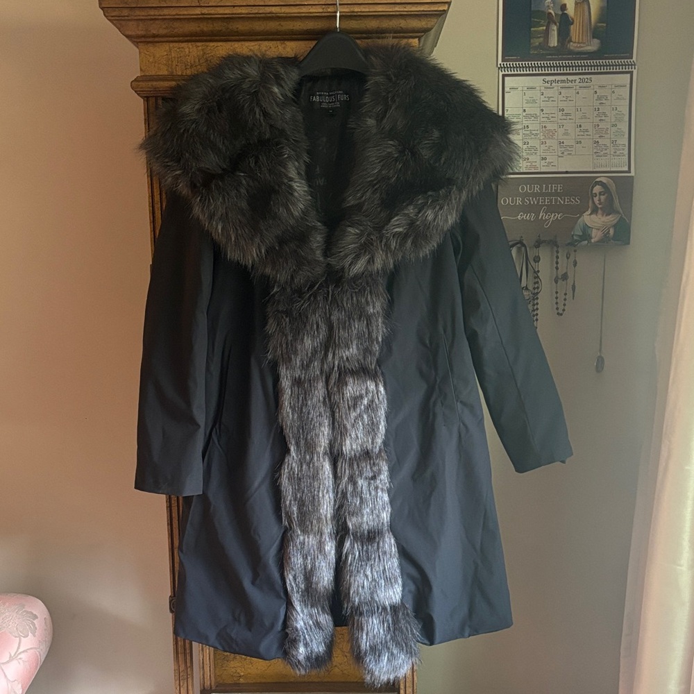 Dana Salyers Hooded Storm Coat in “Grey Fox”
